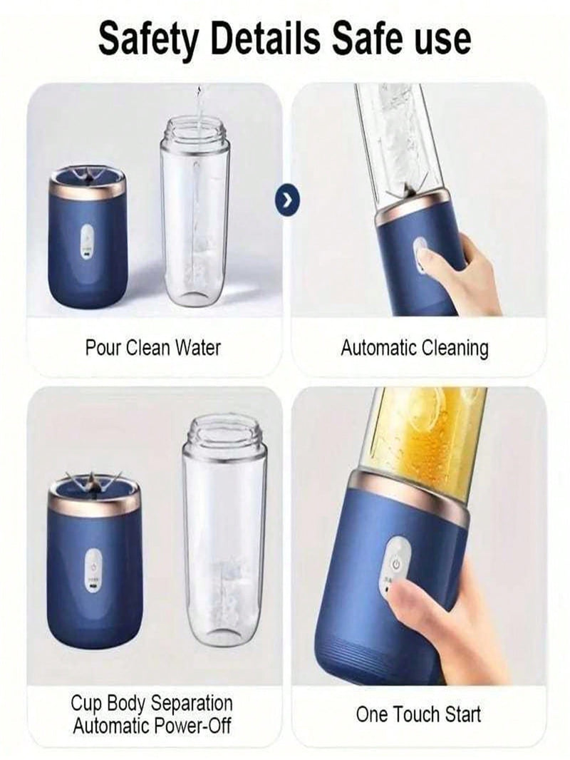 Mini Liquidificador Portátil 6 Lâminas